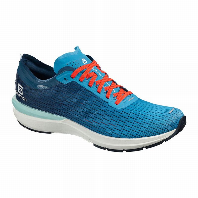 Salomon SONIC 3 ACCELERATE Zapatillas De Running Hombre - Azules / Azul Marino - Colombia (40975-KFH